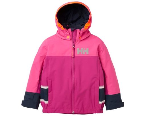 Helly Hansen K Norse rosa plona vėjo ir lietaus striukė - Image 2