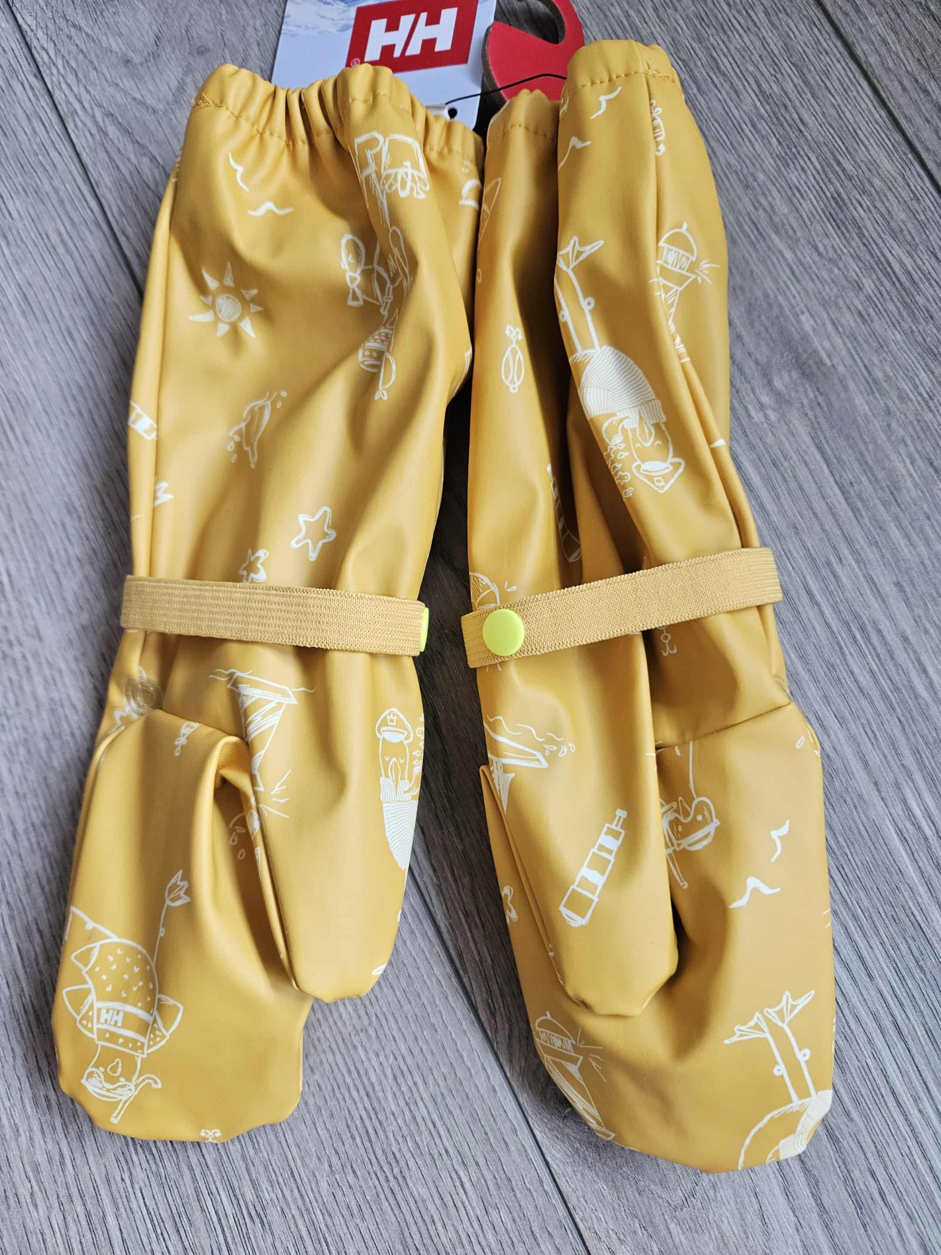 hh bergen fleece pu mittens, lietaus pašiltintos pirštinės - Image 2