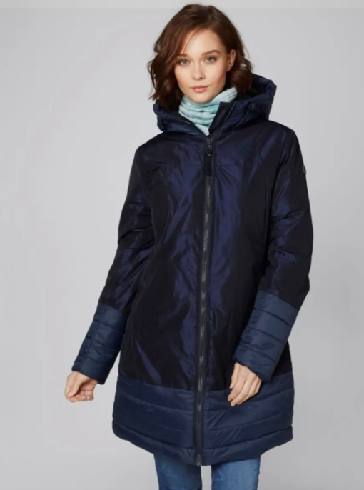 Helly Hansen Mayen black žieminė parka, melsva