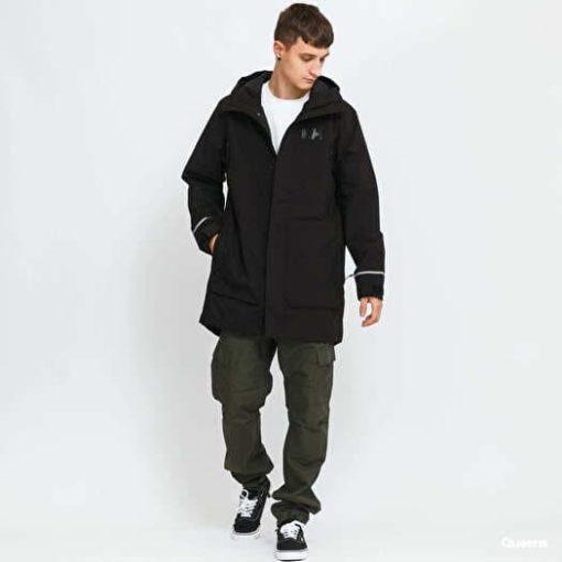 Helly Hansen Oslo ins ilgas paltas, neperšlampamas, pašiltintas, juodas - Image 5
