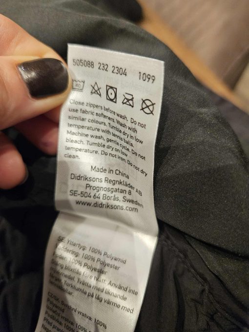 Didriksons Katrin WNS parka , pašiltinta, neperšlampama parka, juoda - Image 12