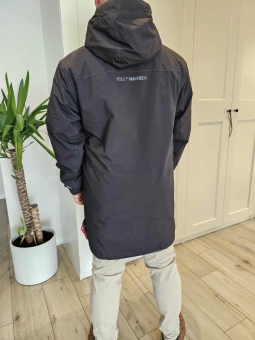 Helly Hansen Oslo ins ilgas paltas, neperšlampamas, pašiltintas, juodas - Image 3
