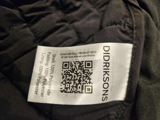 Didriksons Katrin WNS parka , pašiltinta, neperšlampama parka, juoda - Image 15
