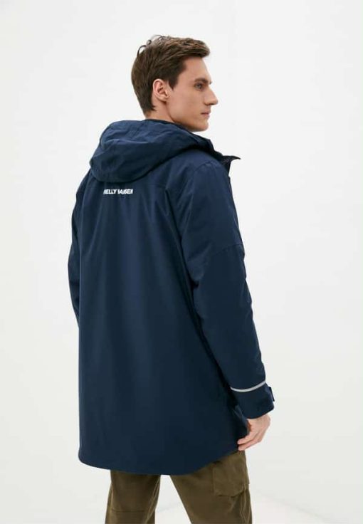 Helly Hansen Oslo ins ilgas paltas, neperšlampamas, pašiltintas, mėlynas - Image 2