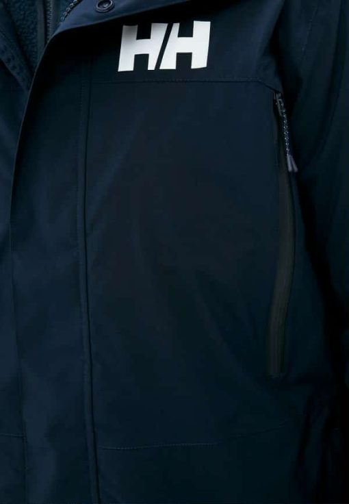 Helly Hansen Oslo ins ilgas paltas, neperšlampamas, pašiltintas, mėlynas - Image 6