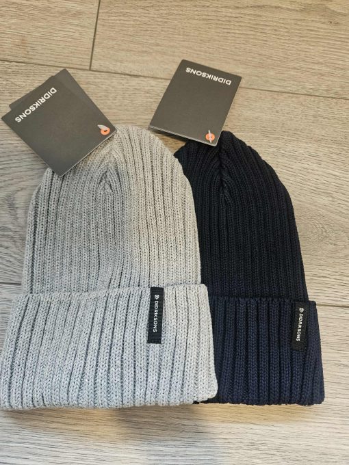Didriksons Laken Beanie 2 kepurė, tamsiai mėlyna - Image 6