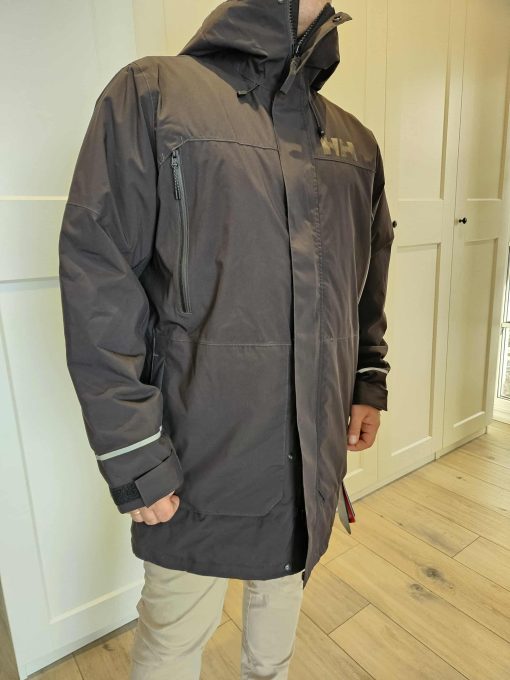 Helly Hansen Oslo ins ilgas paltas, neperšlampamas, pašiltintas, juodas - Image 4