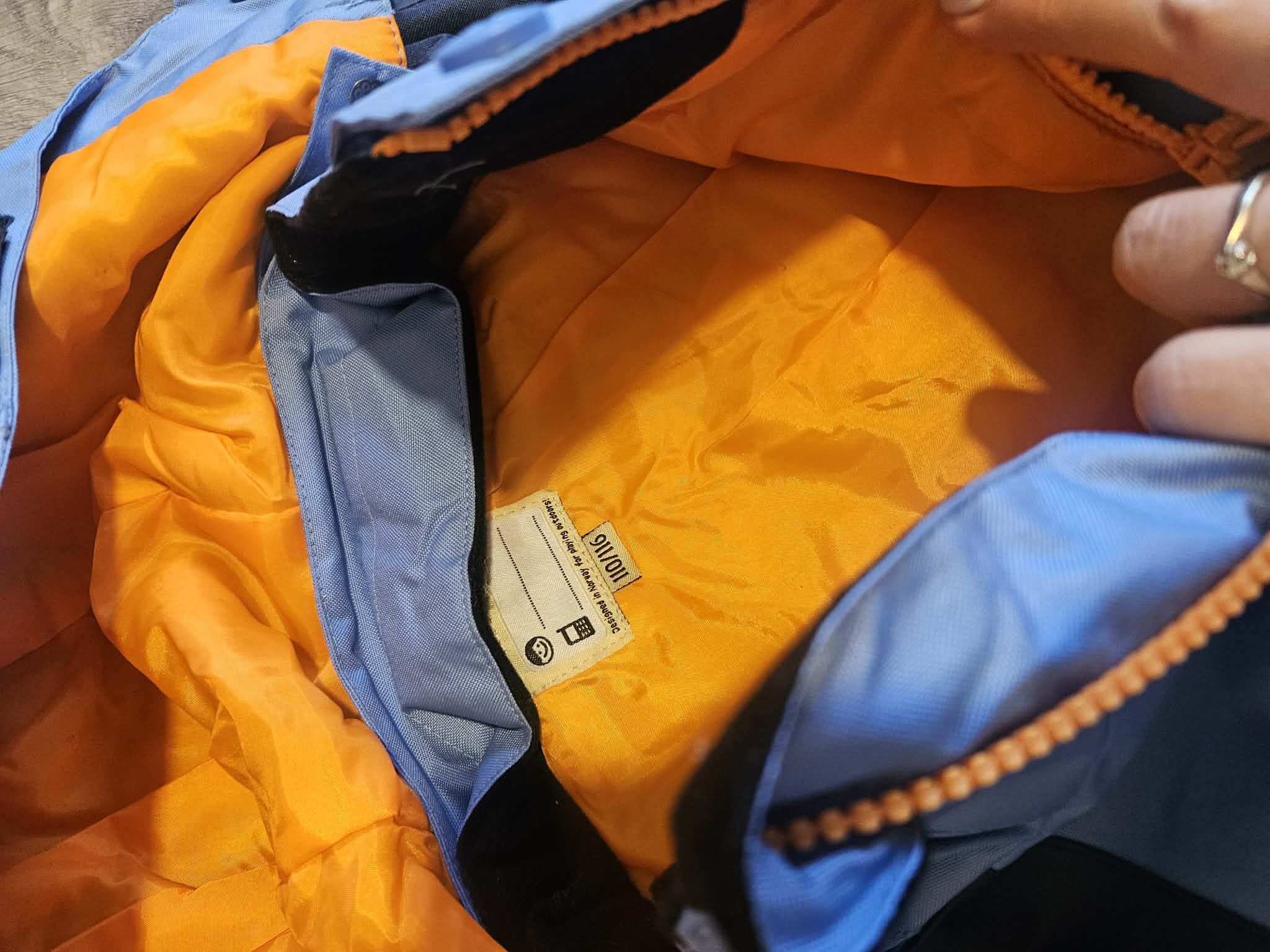 Active Kids Redhill rudens / žiemos, sezoninis, neperšlampamas kombinezonas melynas - Image 9