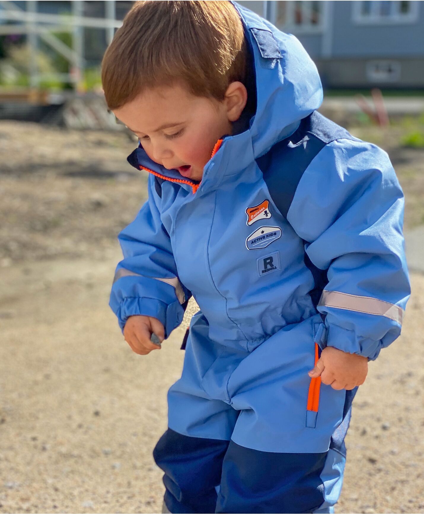 Active Kids Redhill rudens / žiemos, sezoninis, neperšlampamas kombinezonas melynas - Image 3